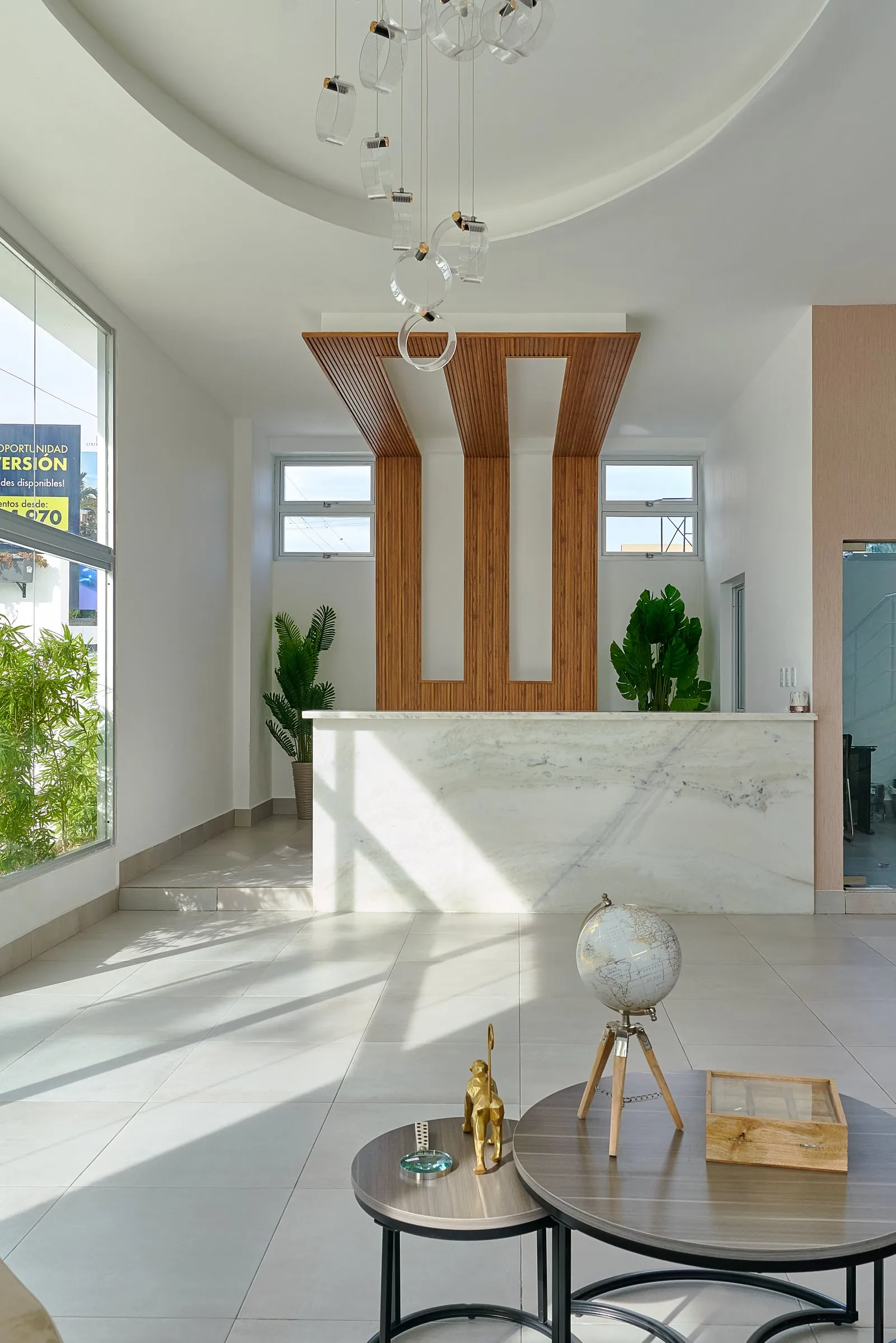 Reception of Central Suites Tower in Santo Domingo